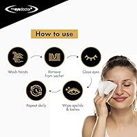 The Eye Doctor Biodegradable Eyelid Wipes - 80 Count — image 6