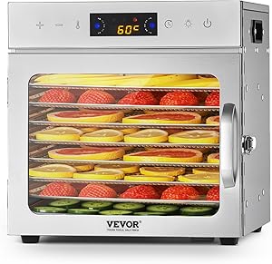 VEVOR Food Dehydrator H8-C001, 8-Tray, 400W Review