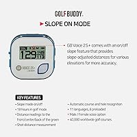 GolfBuddy Voice 2S+ Talking GPS Rangefinder — image 2