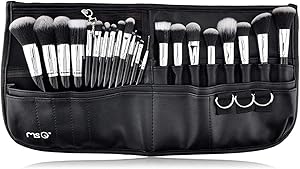 MSQ 29pcs Makeup Brush Set with Belt Waist Makeup Bag Review