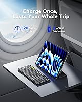 Samsers KF08S Full-Size Foldable Bluetooth Keyboard — image 5