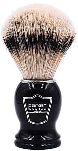 Parker Silvertip Badger Shaving Brush with Resin Handle Review