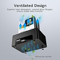 MAIWO Dual Bay Hard Drive Docking Station 48TB — image 6