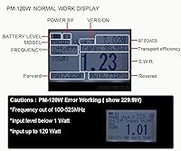 LATNEX PM-120W Digital VHF UHF Power SWR Meter and Frequency Counter — image 5