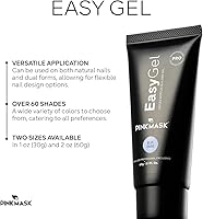 PINKMASK Easy Gel 2oz Rubi Nail Extension Builder Gel — image 4