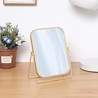 LONGSHENG Gold Tabletop Makeup Mirror — image 4