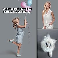 CPLIRIS 10x12ft Gray Backdrop Photography Background — image 6