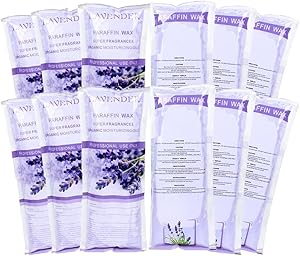 Toyar Lavender Scented Paraffin Wax Beads, 12 Pack