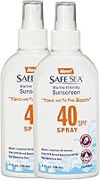Safe Sea Sunscreen SPF 40 Spray 4oz 2-Pack — image 1