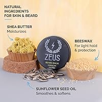 ZEUS Beard Balm Vanilla Rum 2oz — image 2