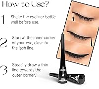 Nourish Mantra All-Day Liquid Eyeliner 3ml - Black — image 2