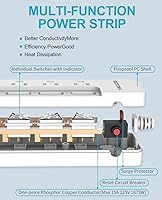 ROOTOMA 10FT Heavy Duty Extension Cord with Individual Switches — image 6