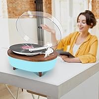 M MUSIC PUBLIC KINGDOM Vinyl Record Player — image 9