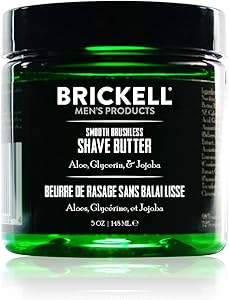 Brickell Men's Smooth Brushless Shave Butter, 5oz Review