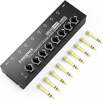 COKYISS HA800 8-Channel Headphone Amplifier