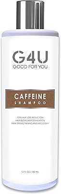 G4U Caffeine Shampoo for Thinning Hair, 12 Fl Oz