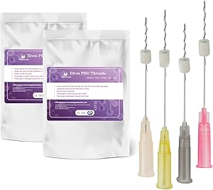 Elves PDO Threads Lift for Face and Body, 20pcs (26G60mm) Review