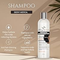 Ebony Medical Alopecia Areata Treatment Shampoo – 12 fl oz — image 2
