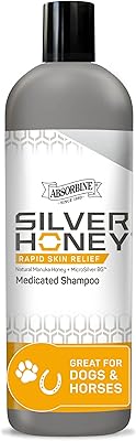 Absorbine Silver Honey Rapid Skin Relief Medicated Shampoo, 16 fl oz