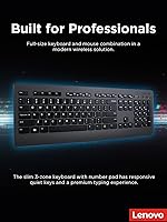 Lenovo Professional Wireless Keyboard and Mouse Combo — image 3