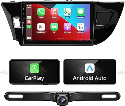SizxNanv 10-inch Android Radio for Toyota Corolla 2014-2016