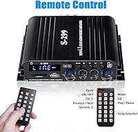 Romicta 4.1 Channel Bluetooth 5.0 Mini Audio Amplifier Receiver with Active Subwoofer Output — image 8