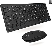 Macally Small Wireless Keyboard and Mouse Combo — image 1