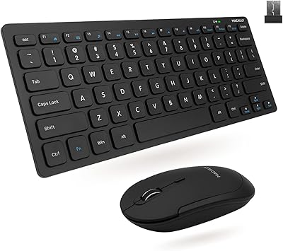 Macally RFCOMPACTKEYCB Wireless Keyboard and Mouse Combo