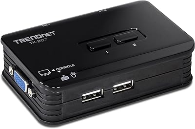 TRENDnet TK-207K 2-Port USB KVM Switch