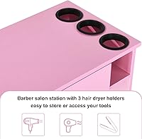4ever2buy Barber Station for Hair Stylist - Pink — image 3
