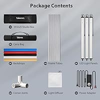 Takerers LB12 Photo Studio Light Box 39x39 Inch — image 8