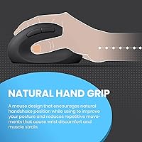 Perixx PERIMICE-719 Right-Handed Wireless Mini Vertical Mouse — image 5