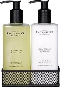Pecksniff’s Hand Wash & Body Lotion Caddy Set (Grapefruit & Citron) - 10.1 Fl Oz Each Review