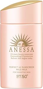 ANESSA Perfect UV Sunscreen Mild Milk N SPF50+ PA++++ 60mL Review