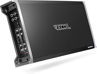 Recoil REA600.4 4-Channel Car Audio Amplifier