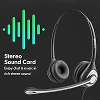 Wantek SC1-WANTEK USB Headset with Mic — image 5