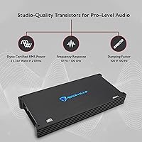 Rockville dB25 2800W 2-Channel Car Amplifier — image 2