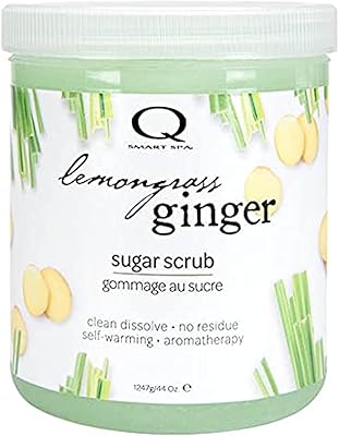 Qtica Smart Spa Sugar Scrub Lemongrass Ginger 44oz