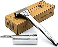 Parker Adjustable Injector Razor with Dial-Control + 20 Injector Blades — image 1