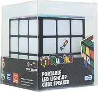Rubik's Cube Portable Light-Up Cube Speaker — image 2