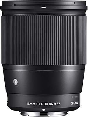 Sigma 16mm f/1.4 DC DN Contemporary Lens for Sony E