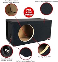 Atrend SQ-12LSVDD 12-Inch Single Vented SPL Subwoofer Enclosure — image 2