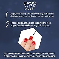 Seche Vive Instant Gel Effect Top Coat, 4 oz & 0.5 oz Refill — image 5