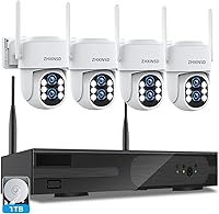 ZHXINSD Wireless Security Camera System Outdoor 6MP 10X Hybrid Zoom — image 1