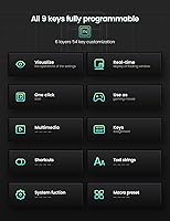 Vaydeer JP1011-C One-Handed Mechanical Keyboard — image 2