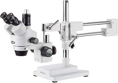 AmScope SM-4TPZ Professional Trinocular Stereo Zoom Microscope