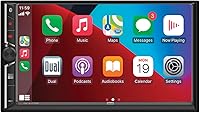 Dual Electronics DCA73W 7″ CarPlay Android Auto Stereo — image 1