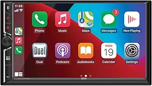 Dual Electronics DCA73W 7″ CarPlay Android Auto Stereo Review