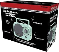 Studebaker SB2000 Mint Green Retro AM/FM Radio — image 6