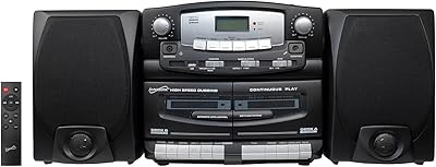 Supersonic SC-2126BT Black Edition Bluetooth Stereo System